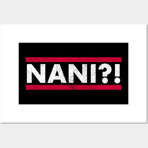 Nani What Omae Wa Mou Shindeiru Otaku Anime Memes Wall Art by Alex21